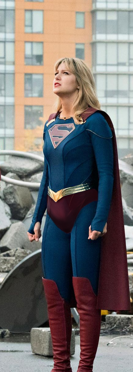 Supergirl Melissa Benoist Suit edit by WonderSarah1977 on DeviantArt