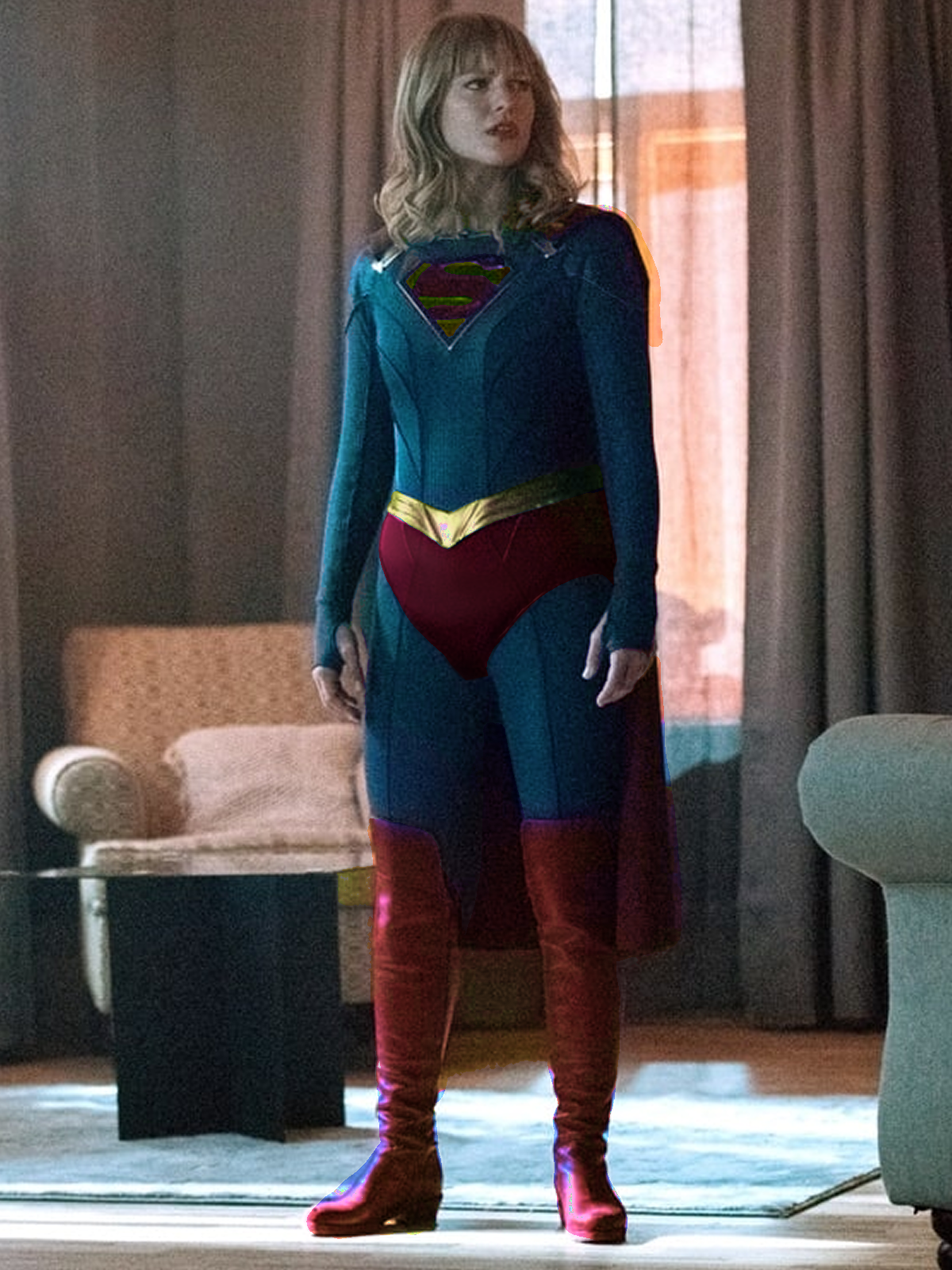 Supergirl Melissa Benoist Suit edit by WonderSarah1977 on DeviantArt