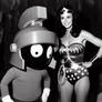 Wonder Woman hangs with a Martian 15