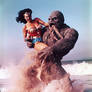 Wonder Woman vs Clayface 202