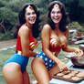 Wonder Woman and Drusilla having a laugh