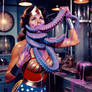 Wonder Woman vs Starro