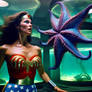 Wonder Woman vs Starro