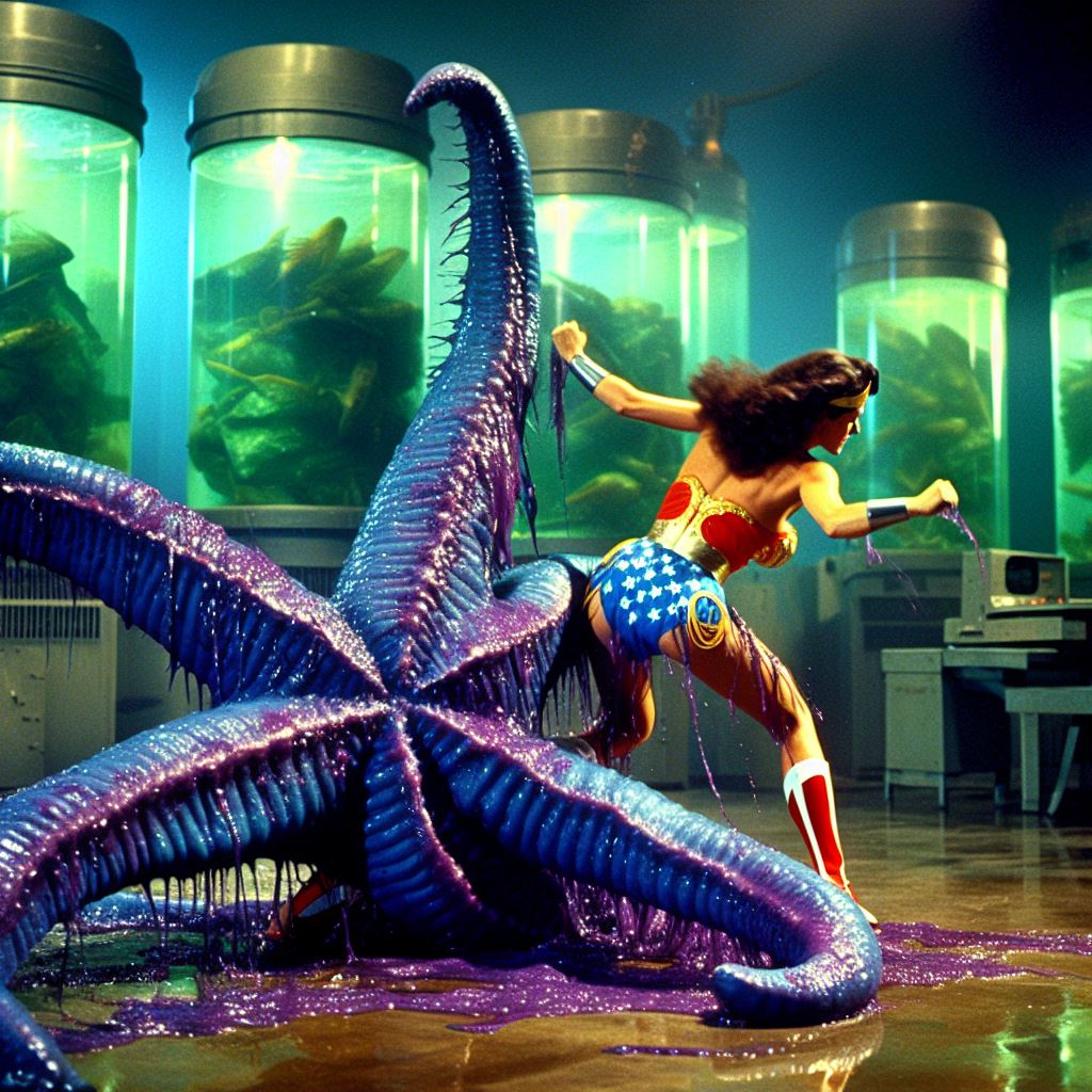 Starro Ride Wonder Woman vs Starro by WonderSarah1977 on DeviantArt
