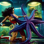 Wonder Woman vs Starro