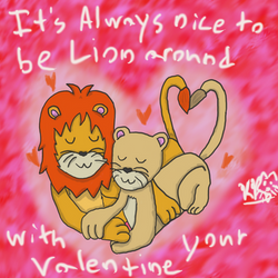 Lion Valentine