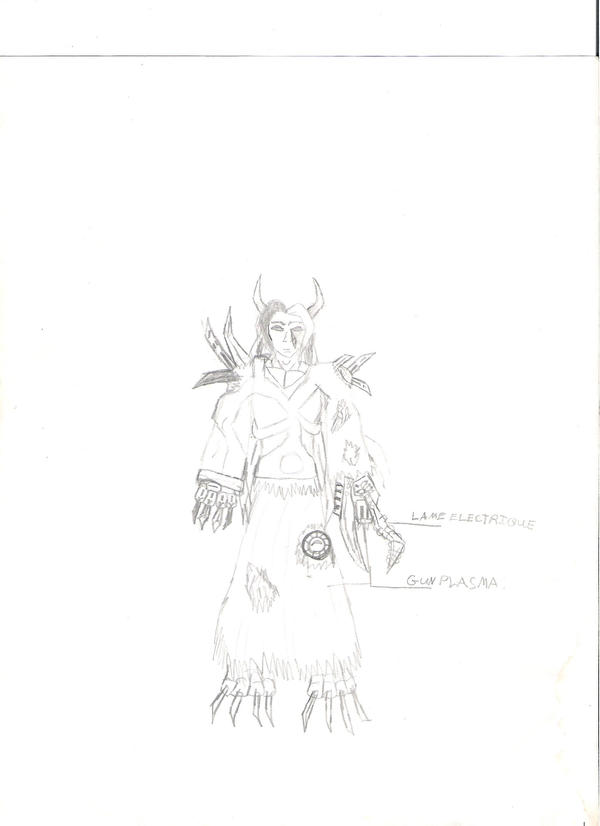 zelion the demon android by visionOFwarrior on DeviantArt