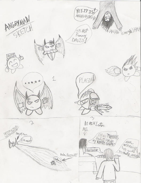 Angry Draftsman ANGRYman sketch by visionOFwarrior on DeviantArt