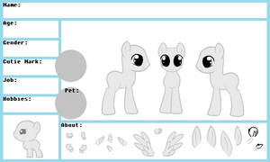 MLP Male Reference Sheet