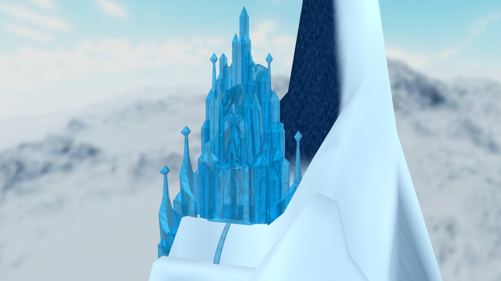 Elsa Ice Castle MMD Stage