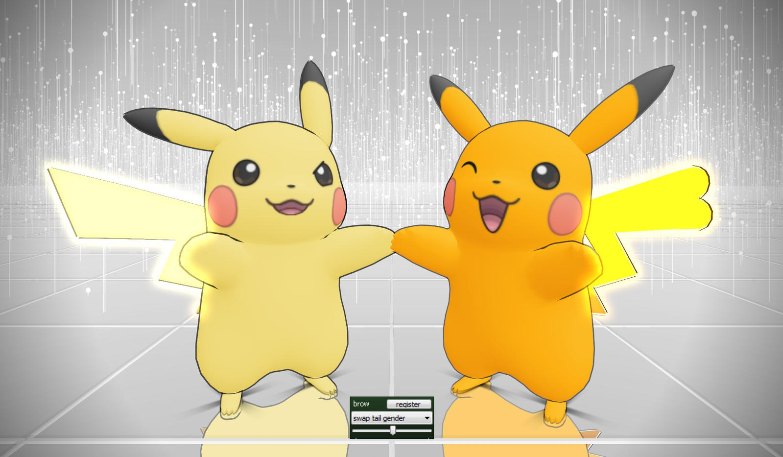 MMD Pokemon Pikachu (3DS) DL