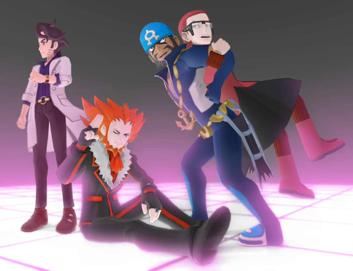 Mmd Pokemon Men Dl Off By Jakkaeront On Deviantart