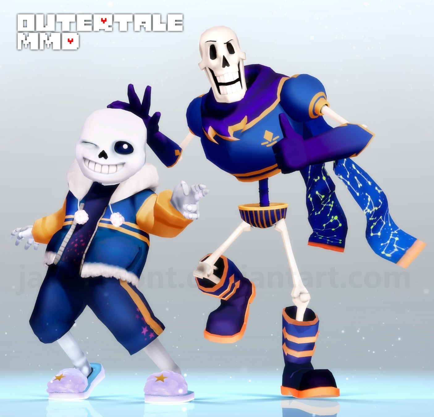 Sans (Outertale), New Undertale Fanon AU Wiki