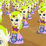 (Gif)10000 Toon Zelda Dance in MMD