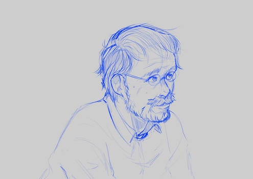  Sketch of my grandad 