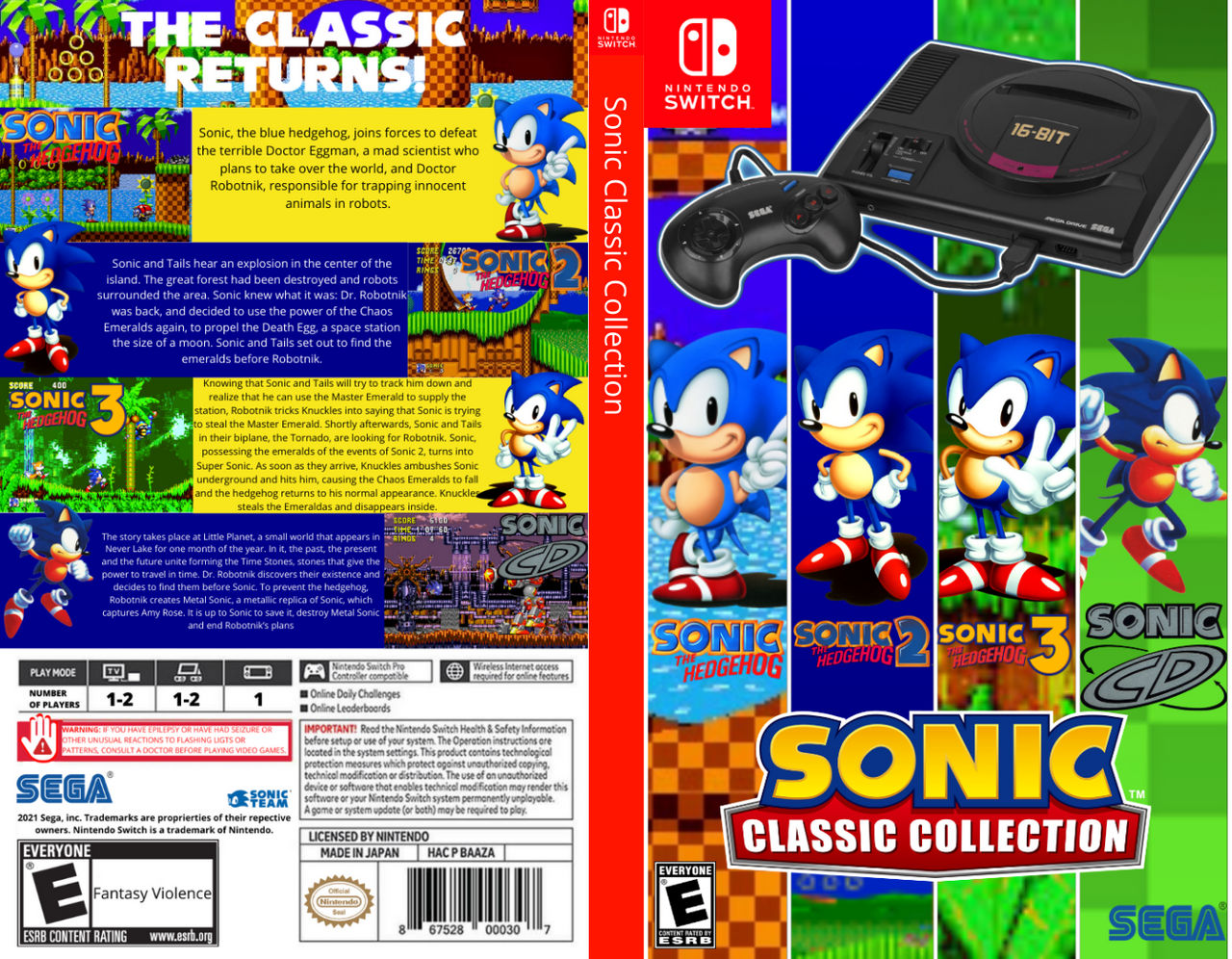 Limited edition Sonic Classic Collection just for Spain? – Destructoid