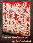 PREMIUM Blood brush set