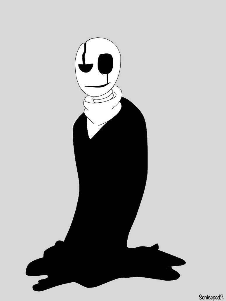Gaster by JustAGhosty on DeviantArt