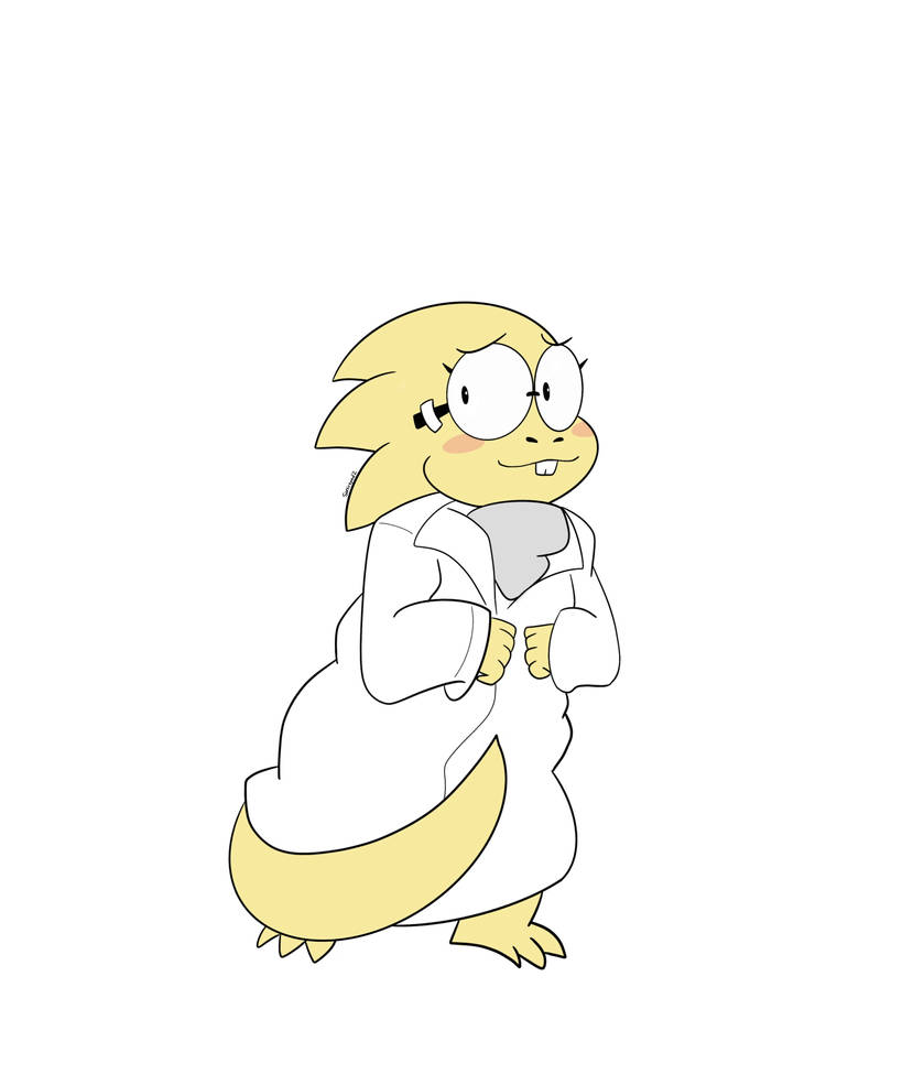 Alphys by JustAGhosty on DeviantArt