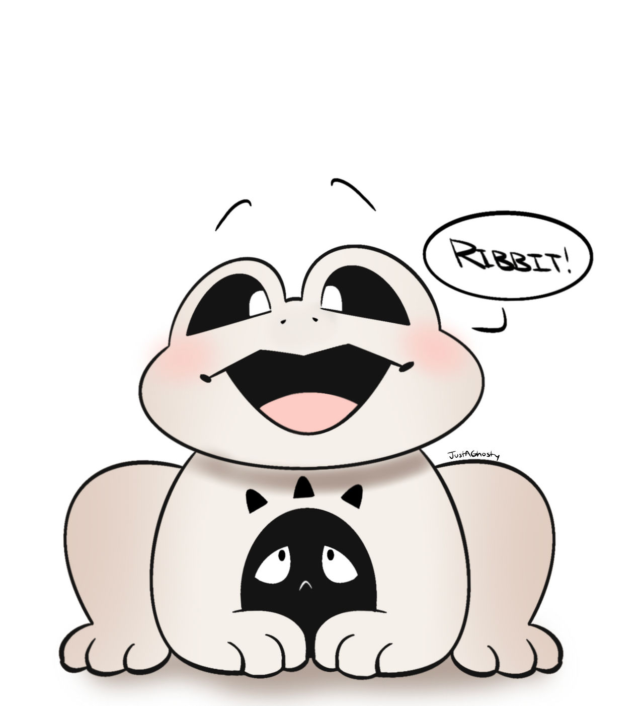 Frog Git Froggit by JustAGhosty on DeviantArt