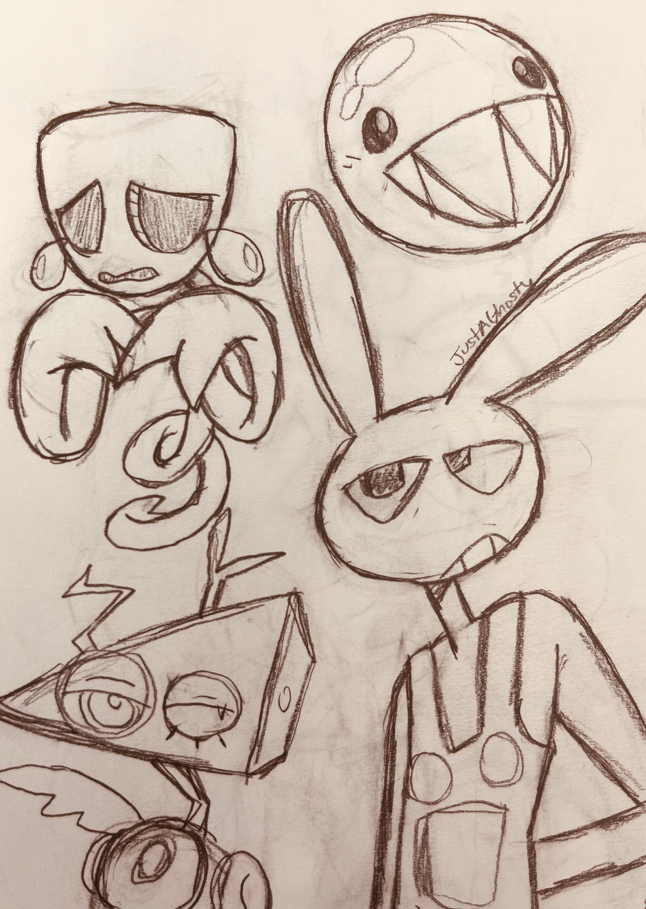 Tadc sketches by JustAGhosty on DeviantArt