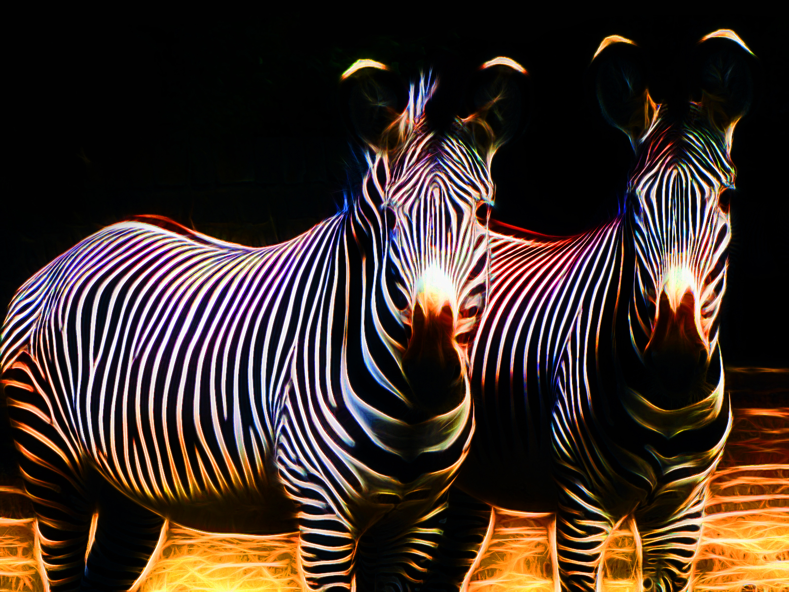 Rainbow Zebra