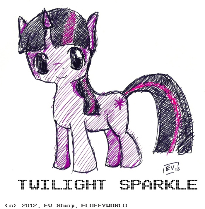 Twilight Sparkle v1 2012