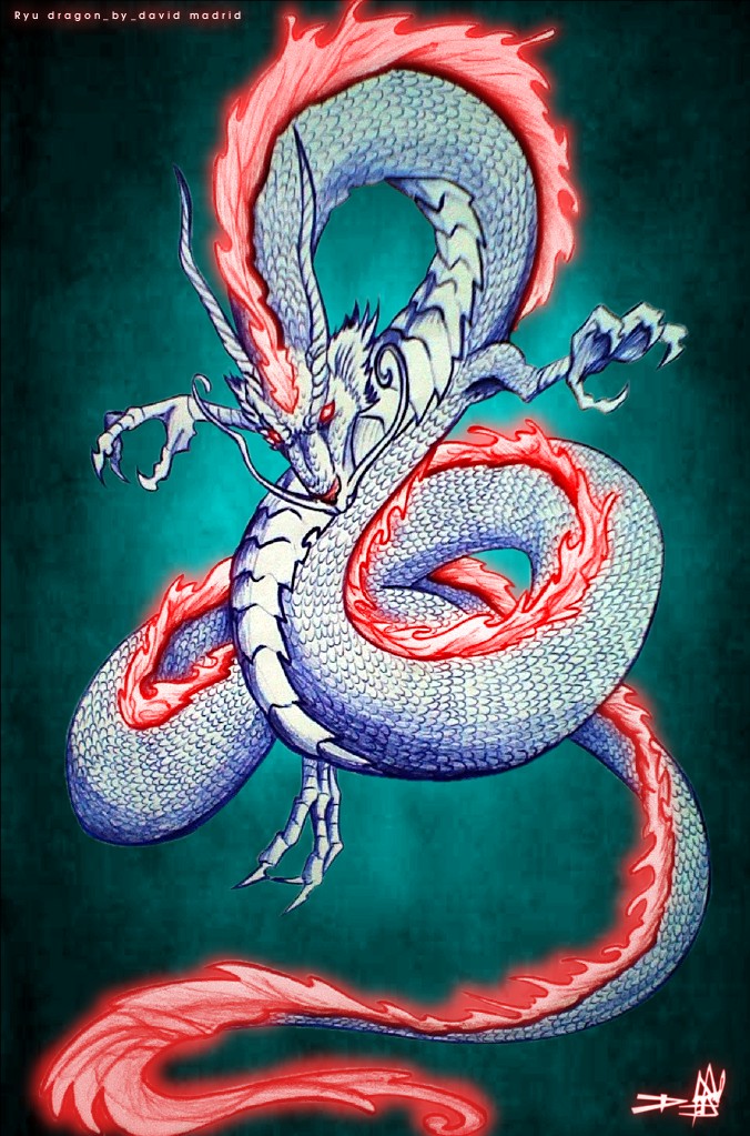 Blue Ryu Dragon Ryu dragon by david-madrid-duarte on DeviantArt