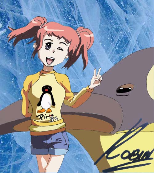 Anime girl: Pingu Top1 by MrRobzy on DeviantArt