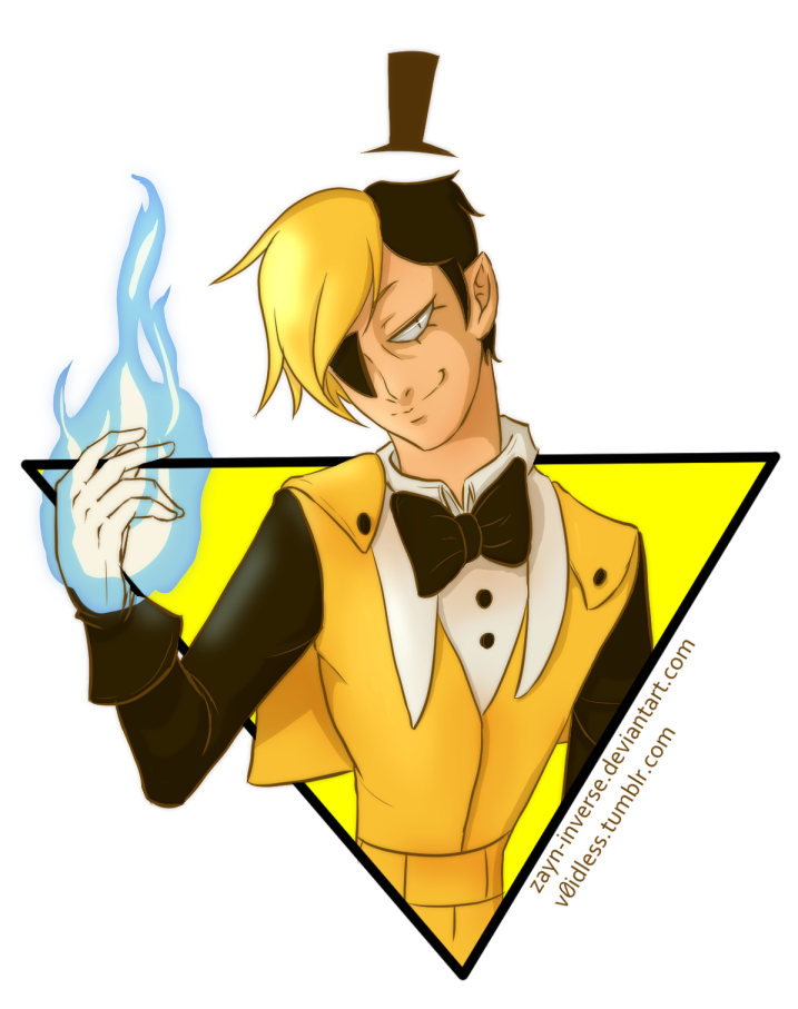 Bill Cipher by v0idless on DeviantArt