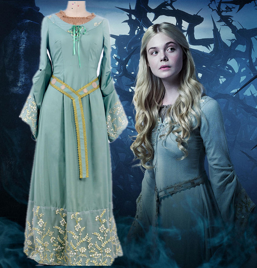 Maleficent Cosplay Princess Aurora Dress Costumes By Jessical1 On Deviantart