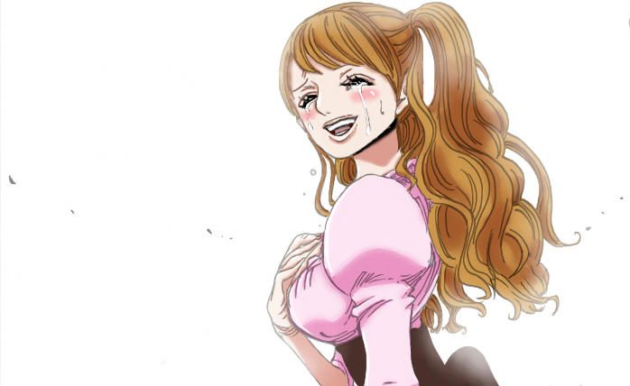 One Piece - Pudding scan 848 colored version by Hanayo-Nao on DeviantArt