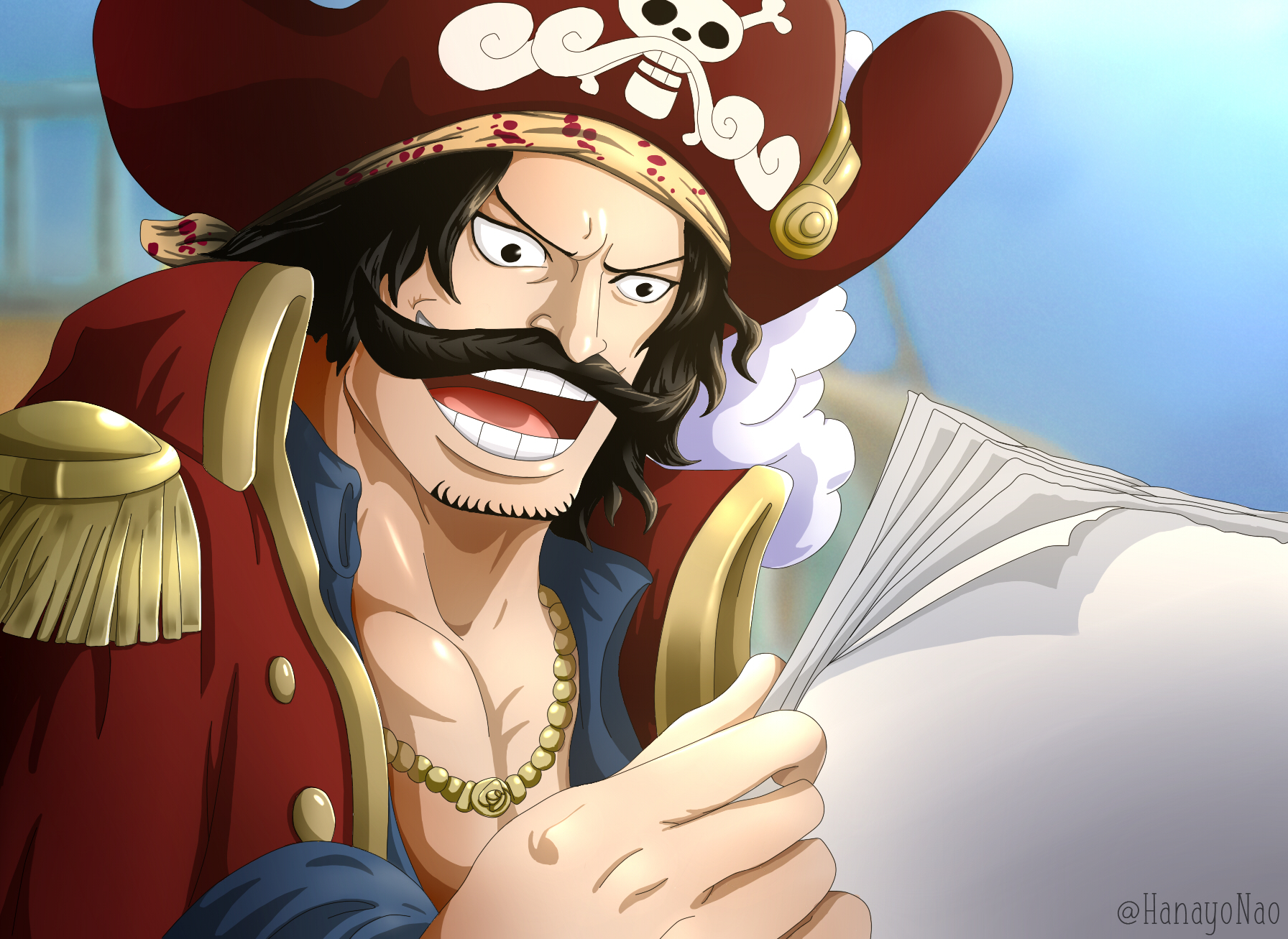 Gold Roger - One Piece by FlorianBobe on DeviantArt