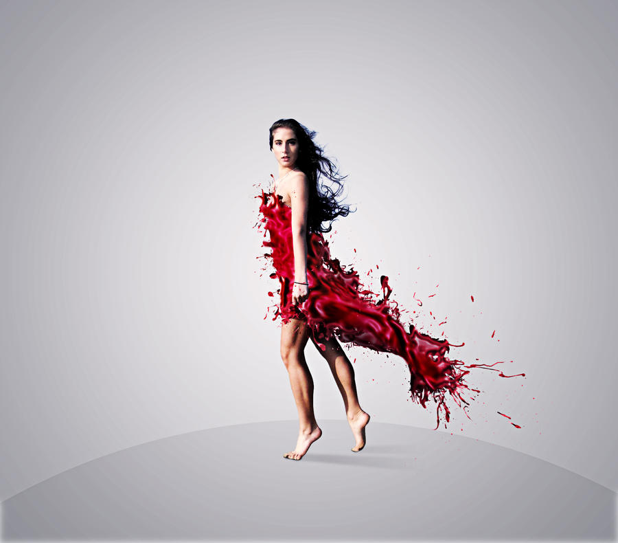 photo manipulation ideas paint splash