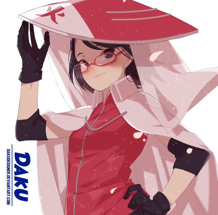 Sarada Uchiha Hokage by KamoeFire on DeviantArt