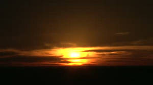 Stock-footage-orange-sunrise-high-cirrostratus