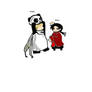 China hetalia and panda suit russia