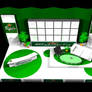 Carlsberg TV-Set front view