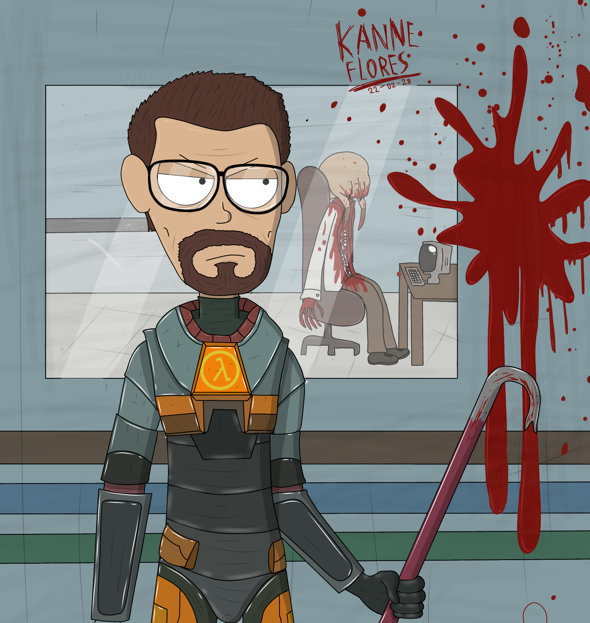 Gordon Freeman Deviantart Gordon Freeman (Office Complex). by KAnne4 on DeviantArt