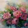 Flower - Roses/ oil painting