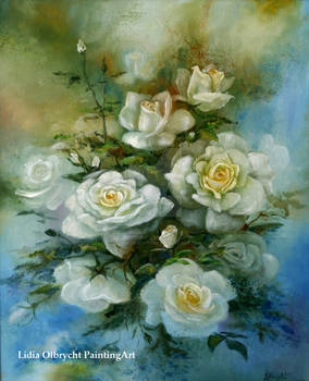 Flowers - Roses Impression/ oil painting