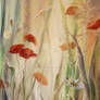 Poppies, Meadow - Impression/ oil painting