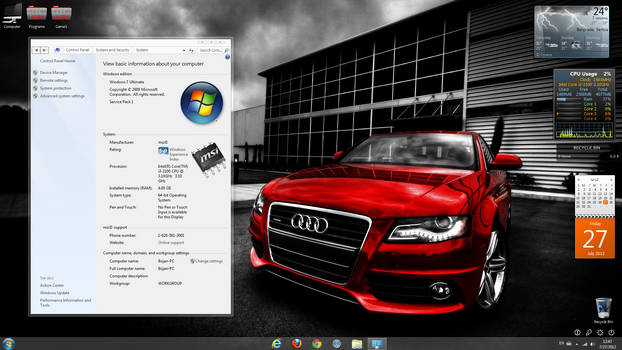 Audi desktop