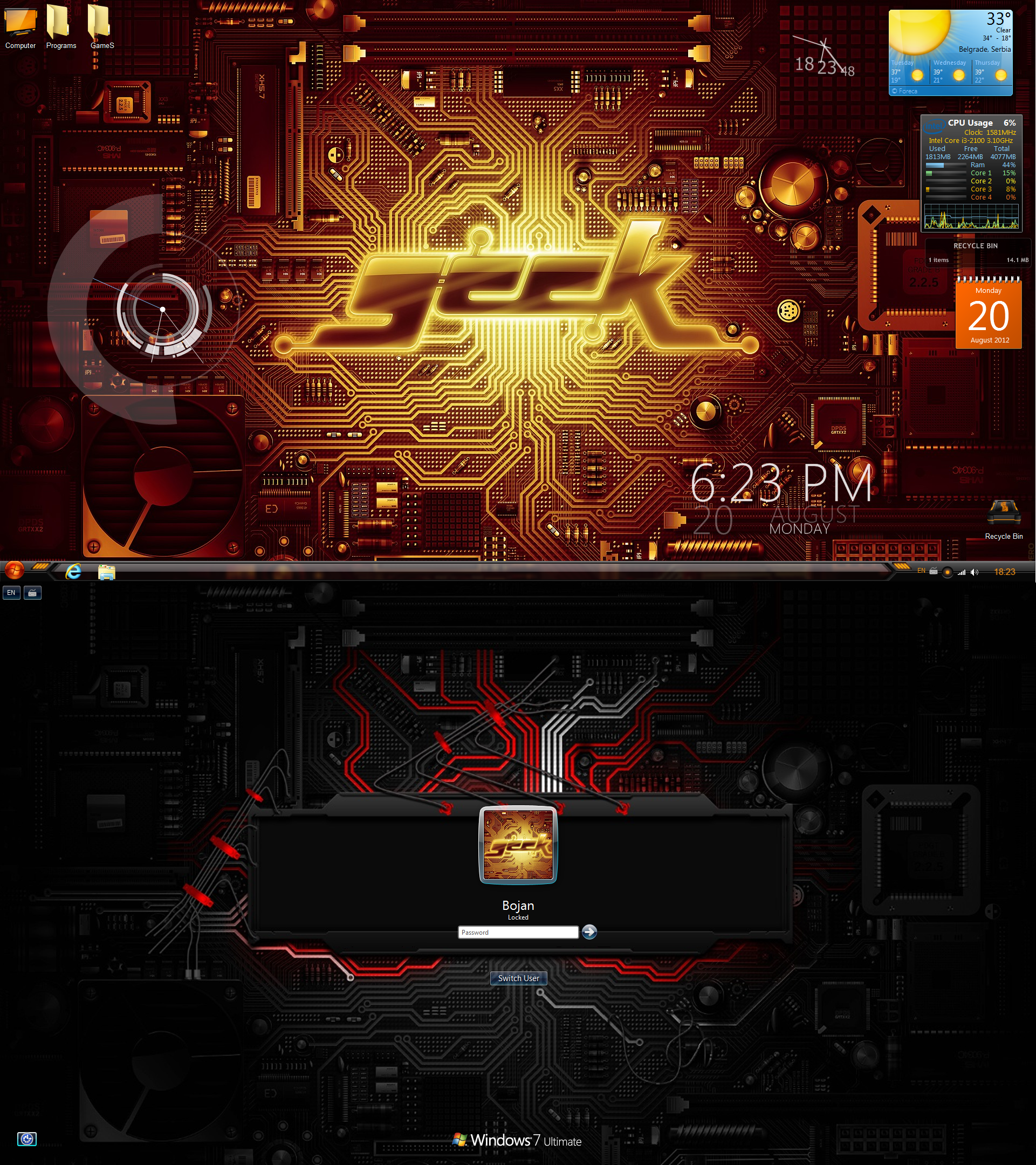 Geek desktop