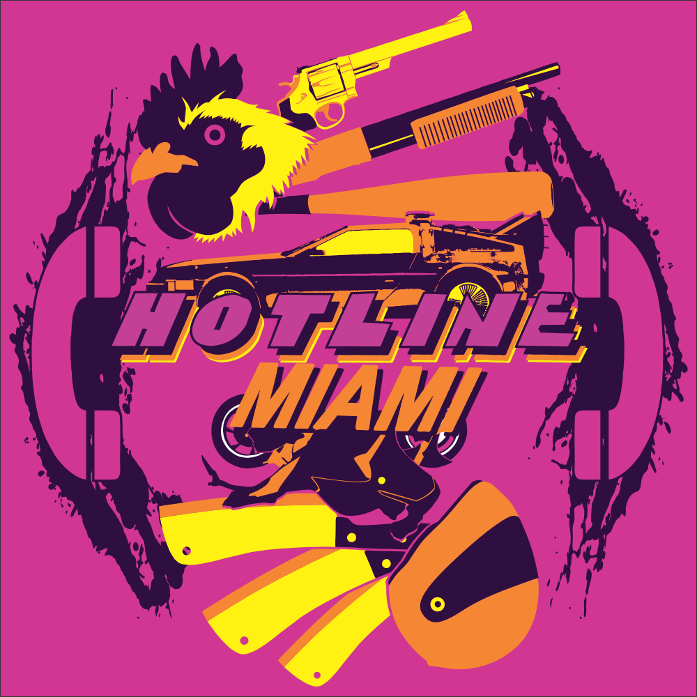 Tee Design - Hotline Miami