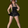 DOA5 - Kasumi Black Overalls for XNALARA / XPS