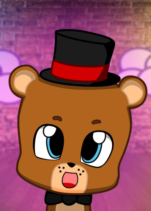 Freddy Raspberry FNAF Freddy Profile pic by GalliDrawings on DeviantArt