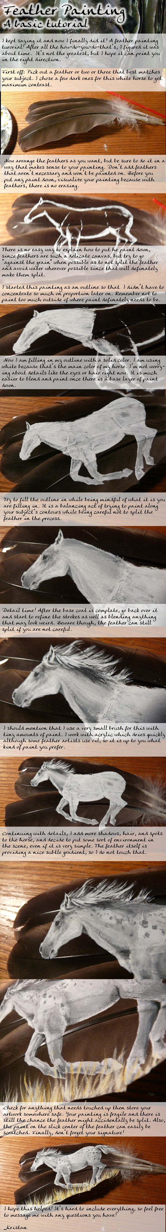 Feather Painting Tutorial