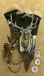 Bull Elk Feather