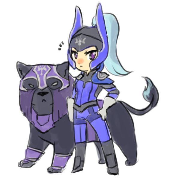 Dota2 - Chibi Luna